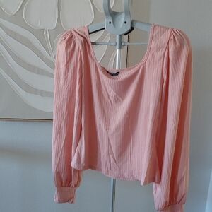 Pink Long Sleeve Women's Top